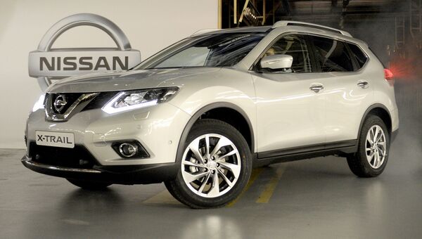 Автомобиль Nissan X-Trail. Архивное фото Автомобиль Nissan X-Trail. Архивное фото