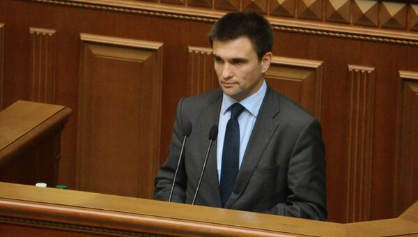 Министр иностранных дел Украины Павел Климкин. Архивное фото Министр иностранных дел Украины Павел Климкин. Архивное фото