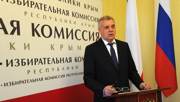 Председатель Центральной избирательной комиссии Крыма Михаил Малышев. Архивное фото Председатель Центральной избирательной комиссии Крыма Михаил Малышев. Архивное фото
