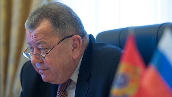 Заместитель министра иностранных дел РФ Олег Сыромолотов. Архивное фото Заместитель министра иностранных дел РФ Олег Сыромолотов. Архивное фото