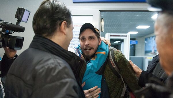 Гражданин России Константин Журавлев захваченный боевиками в Сирии в 2013 году. Архивное фото Гражданин России Константин Журавлев захваченный боевиками в Сирии в 2013 году. Архивное фото