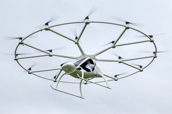 Летающий автомобиль Volocopter Летающий автомобиль Volocopter