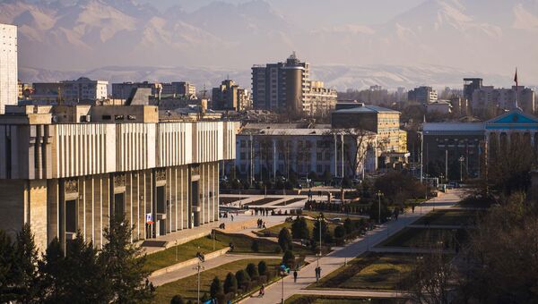 Бишкек. Архивное фото Бишкек. Архивное фото
