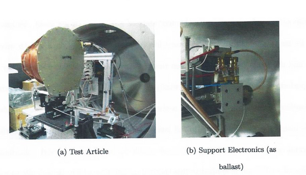 Фотографии теста двигателя EmDrive Фотографии теста двигателя EmDrive
