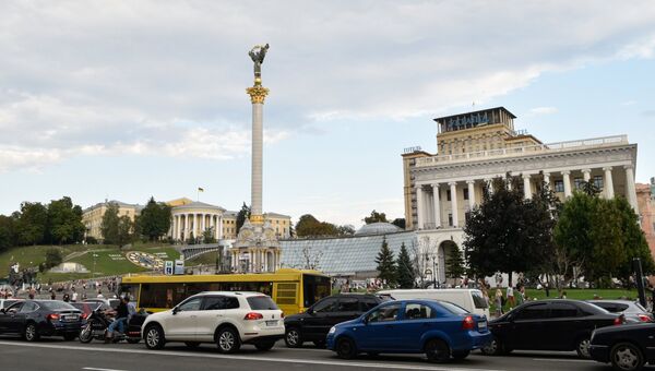 Площадь Независимости в Киеве. Архивное фото Площадь Независимости в Киеве. Архивное фото