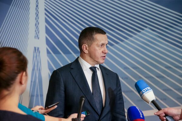 Вице-премьер РФ Юрий Трутнев во время визита в Приморский край Вице-премьер РФ Юрий Трутнев во время визита в Приморский край