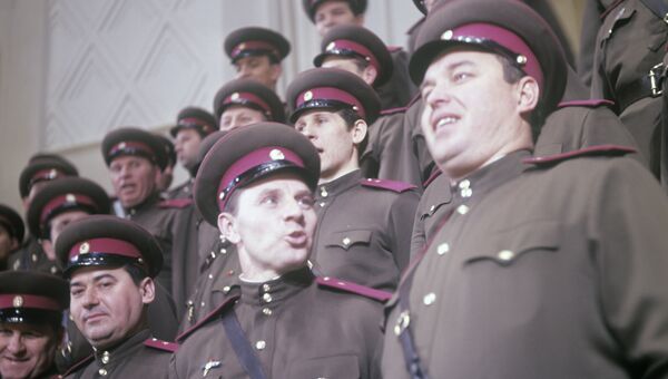Хор Краснознаменного ансамбля песни и пляски Советской Армии имени А. В. Александрова Хор Краснознаменного ансамбля песни и пляски Советской Армии имени А. В. Александрова