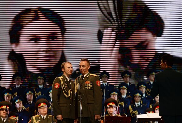 Выступление ансамбля им. Александрова на Зимнем фестивале искусств в Сочи Выступление ансамбля им. Александрова на Зимнем фестивале искусств в Сочи