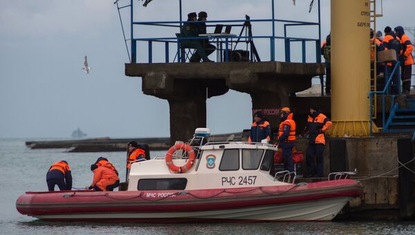 Поисково-спасательные работы у побережья Черного моря, где потерпел крушение самолет Минобороны РФ Ту-154. 26 декабря 2016 Поисково-спасательные работы у побережья Черного моря, где потерпел крушение самолет Минобороны РФ Ту-154. 26 декабря 2016