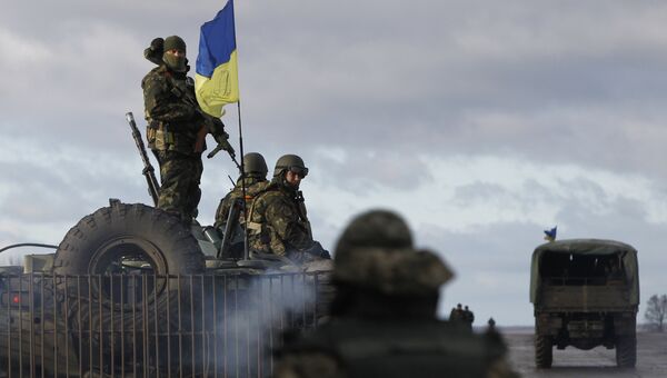 Украинские военные в Донецкой области. Архивное фото Украинские военные в Донецкой области. Архивное фото
