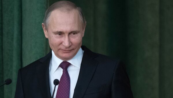 Президент РФ Владимир Путин. Архивное фото Президент РФ Владимир Путин. Архивное фото