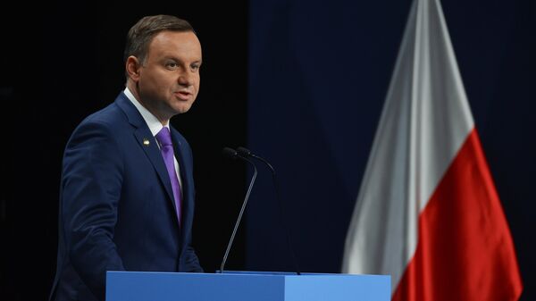 Президент Польши Анджей Дуда. Архивное фото Президент Польши Анджей Дуда. Архивное фото