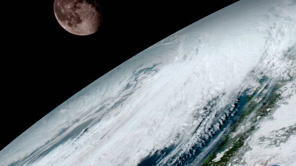 Одна из первых фотографий, полученных зондом GOES-16 Одна из первых фотографий, полученных зондом GOES-16