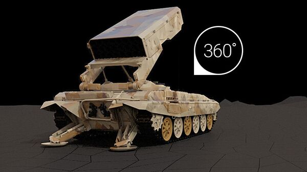 Модернизированная огнеметная система ТОС-1А Модернизированная огнеметная система ТОС-1А