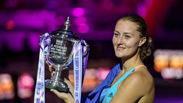 Победительница теннисного турнира St.Petersburg Ladies Trophy 2017 в женском одиночном разряде Кристина Младенович Победительница теннисного турнира St.Petersburg Ladies Trophy 2017 в женском одиночном разряде Кристина Младенович