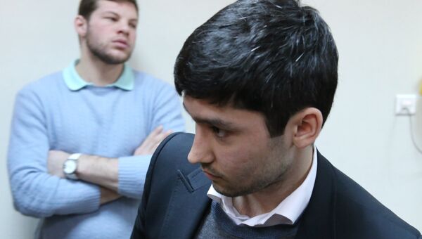 Сын вице-президента Лукойла Руслан Шамсуаров в зале заседаний Мосгорсуда. 15 февраля 2017 Сын вице-президента Лукойла Руслан Шамсуаров в зале заседаний Мосгорсуда. 15 февраля 2017