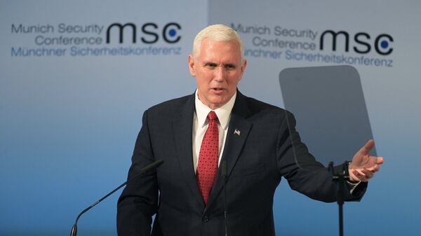 Вице-президент США Майк Пенс. Архивное фото Вице-президент США Майк Пенс. Архивное фото