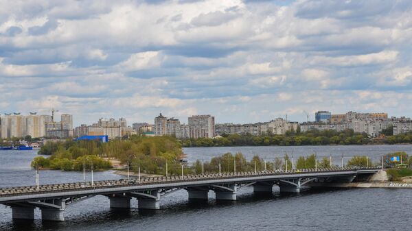 Чернавский мост в Воронеже. Архивное фото Чернавский мост в Воронеже. Архивное фото