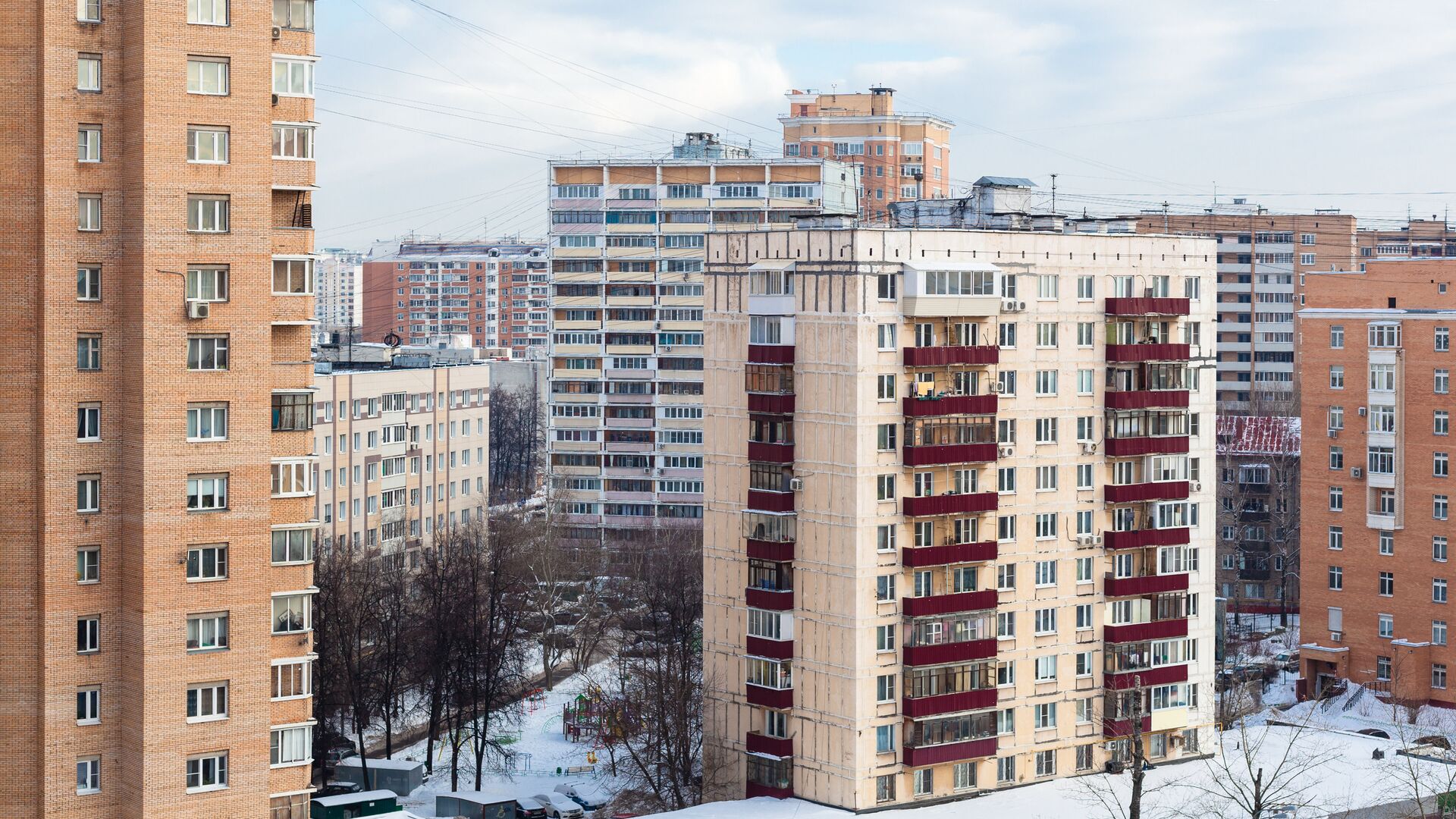 Жилой квартал Жилой квартал - РИА Новости, 1920, 30.11.2020
