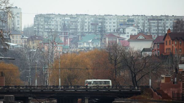 Мост через реку Воронеж в Липецке Мост через реку Воронеж в Липецке