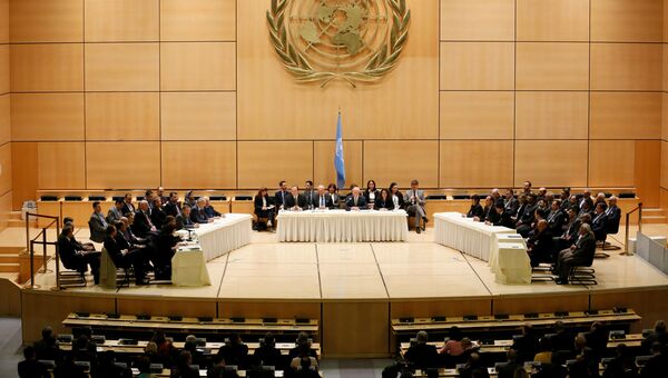 Межсирийские переговоры в Женеве. 23 февраля 2017 года Межсирийские переговоры в Женеве. 23 февраля 2017 года