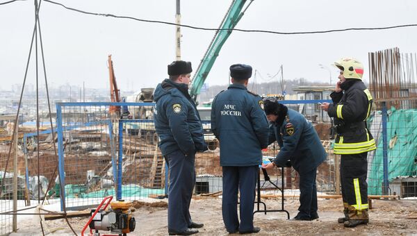 Обрушение строящегося тоннеля на Калужском шоссе Обрушение строящегося тоннеля на Калужском шоссе