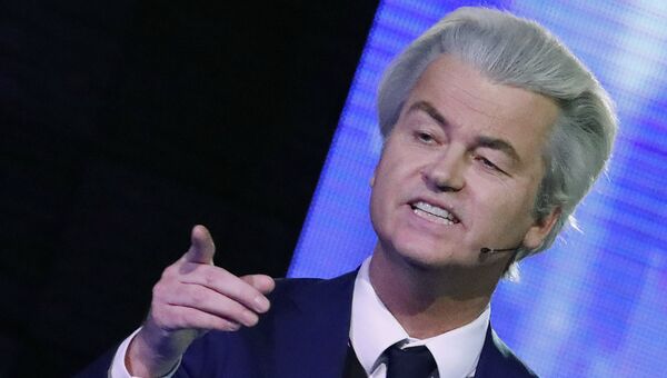Лидер ультраправой Партии свободы Герт Вилдерс Лидер ультраправой Партии свободы Герт Вилдерс