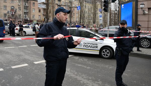 На месте убийства Дениса Вороненкова в Киеве. Архивное фото На месте убийства Дениса Вороненкова в Киеве. Архивное фото