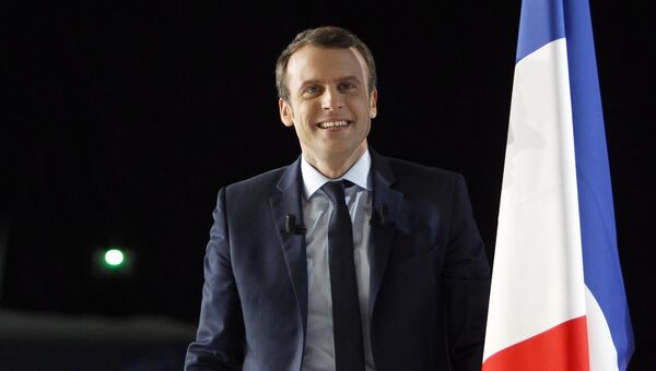 Кандидат в президенты Франции Эммануэль Макрон Кандидат в президенты Франции Эммануэль Макрон
