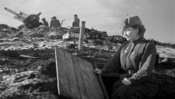 Участница боев за освобождение Одессы Участница боев за освобождение Одессы