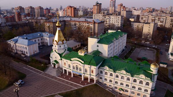 Вид на Хабаровск. Архивное фото