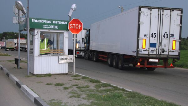 На таможенно-пропускном пункте Красное на границе с Белоруссией. Архивное фото На таможенно-пропускном пункте Красное на границе с Белоруссией. Архивное фото