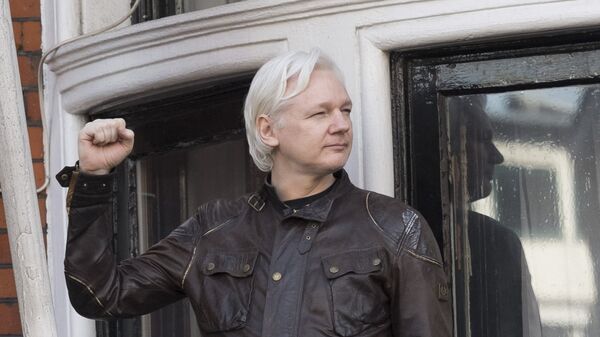 Сооснователь WikiLeaks Джулиан Ассанж на балконе здания посольства Эквадора в Лондоне. 19 мая 2017 Сооснователь WikiLeaks Джулиан Ассанж на балконе здания посольства Эквадора в Лондоне. 19 мая 2017