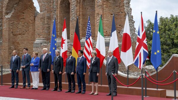 Cаммит G7 официально открылся в сицилийском городе Таормине. Италия, 26 мая 2017 Cаммит G7 официально открылся в сицилийском городе Таормине. Италия, 26 мая 2017
