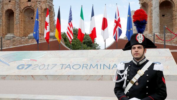 Подготовка к саммиту G7 в Италии Подготовка к саммиту G7 в Италии