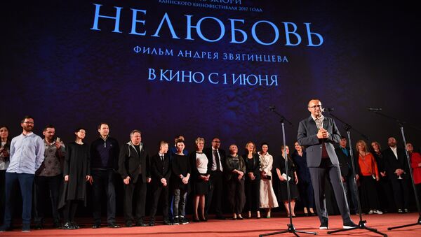 Режиссер Андрей Звягинцев на премьере фильма Нелюбовь. Архив Режиссер Андрей Звягинцев на премьере фильма Нелюбовь. Архив