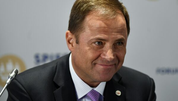 Генеральный директор Государственной корпорации Роскосмос Игорь Комаров. Архивное фото Генеральный директор Государственной корпорации Роскосмос Игорь Комаров. Архивное фото