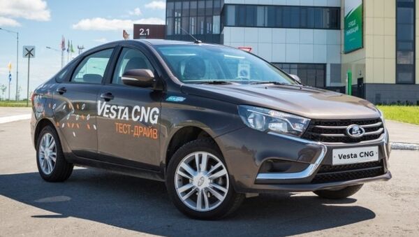 Двухтопливная версия LADA Vesta CNG Двухтопливная версия LADA Vesta CNG