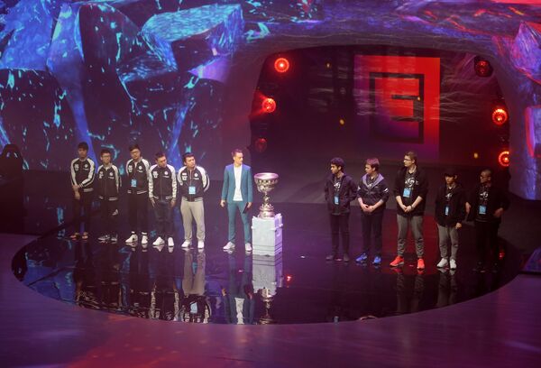 Церемония открытия турнира Epicenter на арене ВТБ Ледовый дворец в Москве Церемония открытия турнира Epicenter на арене ВТБ Ледовый дворец в Москве