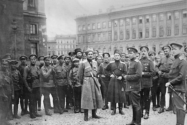Войска, вызванные Александром Керенским с фронта в Петроград для подавления восстания Войска, вызванные Александром Керенским с фронта в Петроград для подавления восстания