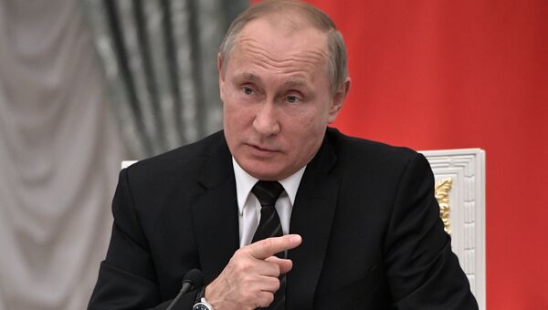 Президент РФ Владимир Путин. Архивное фото Президент РФ Владимир Путин. Архивное фото