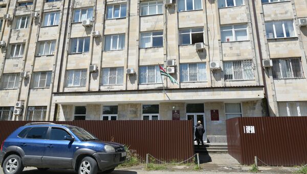 Здание правительства Абхазии в Сухуме Здание правительства Абхазии в Сухуме
