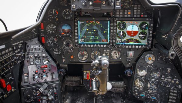 Приборная доска транспортно-боевого вертолета Ми-35М Приборная доска транспортно-боевого вертолета Ми-35М