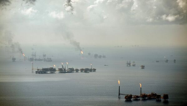 Добыча нефти в Мексиканском заливе Добыча нефти в Мексиканском заливе