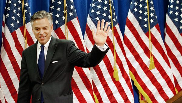 Кандидат на пост посла США в РФ Джон Хантсман. Архивное фото Кандидат на пост посла США в РФ Джон Хантсман. Архивное фото