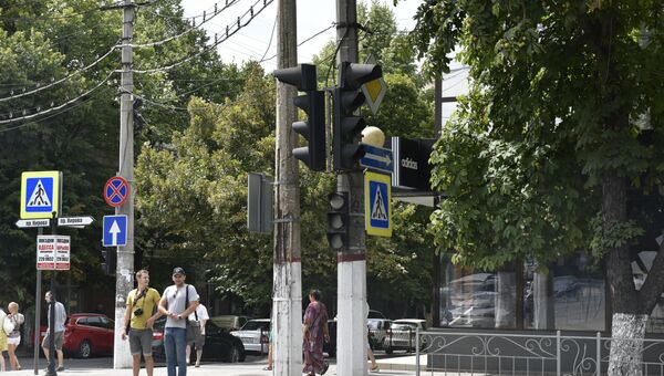 Выключенные светофороы во время отсутствия энергоснабжения в Крыму. 28 июля 2017 Выключенные светофороы во время отсутствия энергоснабжения в Крыму. 28 июля 2017