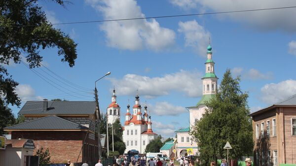 Центр города Тотьма Центр города Тотьма