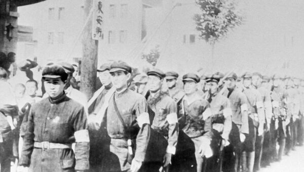 Рабоче-крестьянские отряды Китая во время борьбы с японскими захватчиками Рабоче-крестьянские отряды Китая во время борьбы с японскими захватчиками
