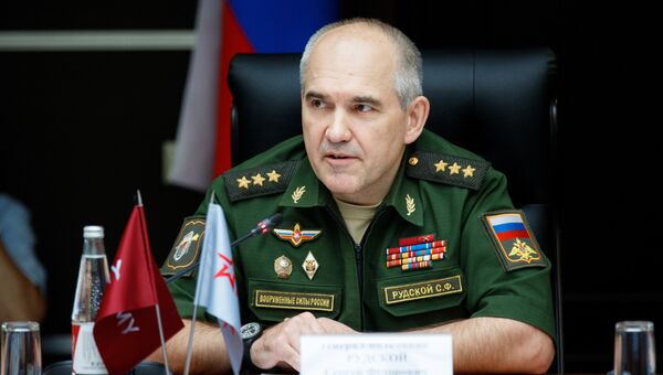 Начальник главного оперативного управления Генштаба ВС РФ Сергей Рудской. Архивное фото Начальник главного оперативного управления Генштаба ВС РФ Сергей Рудской. Архивное фото