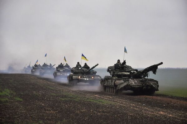 Танки ВСУ на востоке Украины Танки ВСУ на востоке Украины